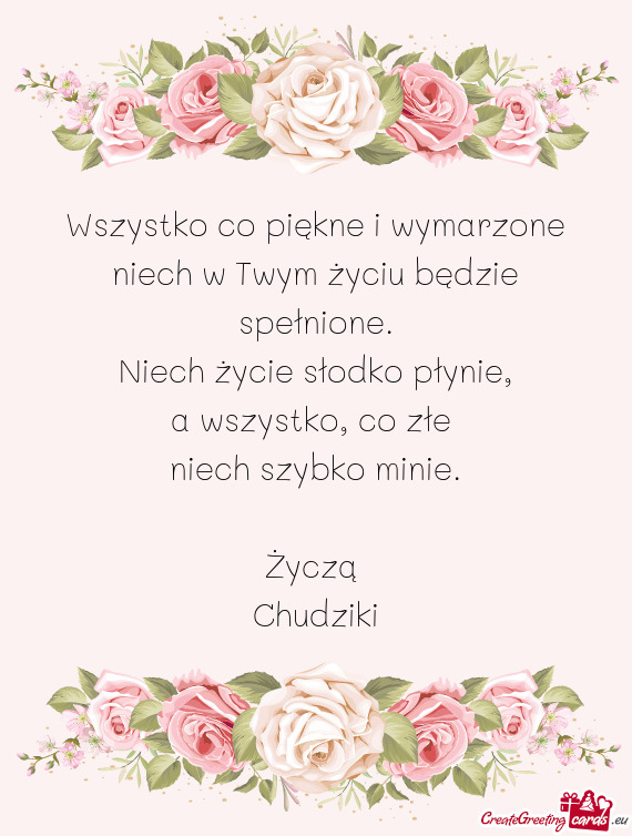 Życzą Chudziki
