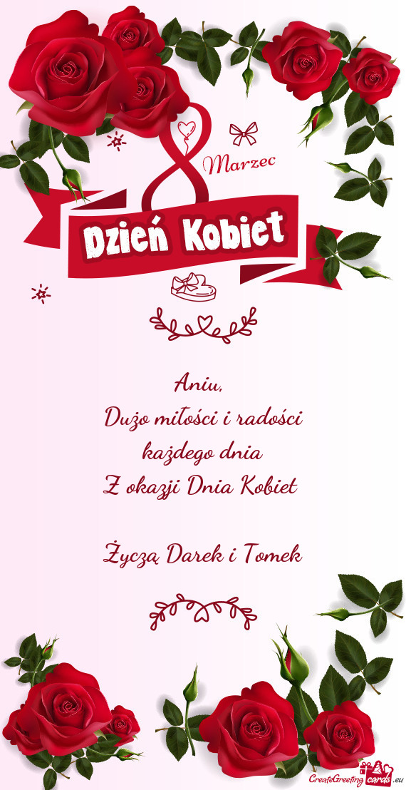 Życzą Darek i Tomek