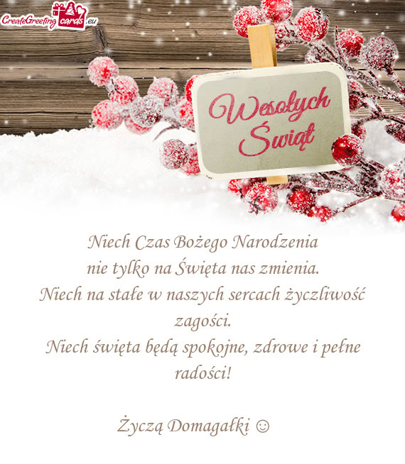 Życzą Domagałki ☺️