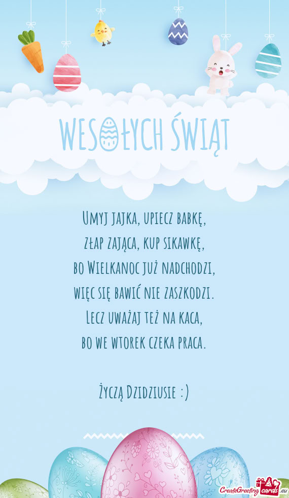 Życzą Dzidziusie :)