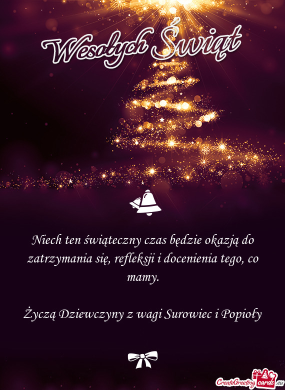 Życzą Dziewczyny z wagi Surowiec i Popioły