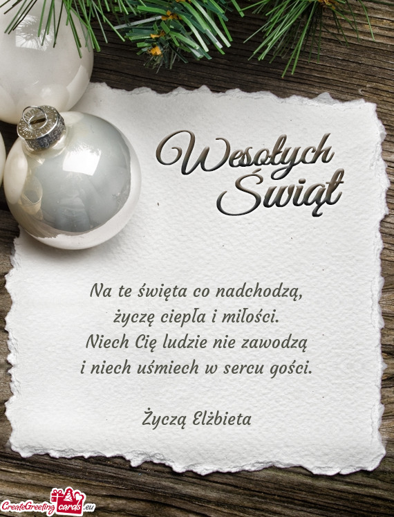 Życzą Elżbieta