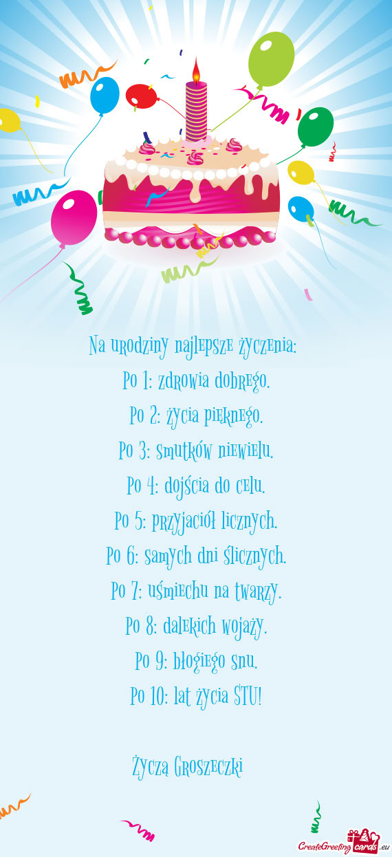 Życzą Groszeczki😍🥰😘