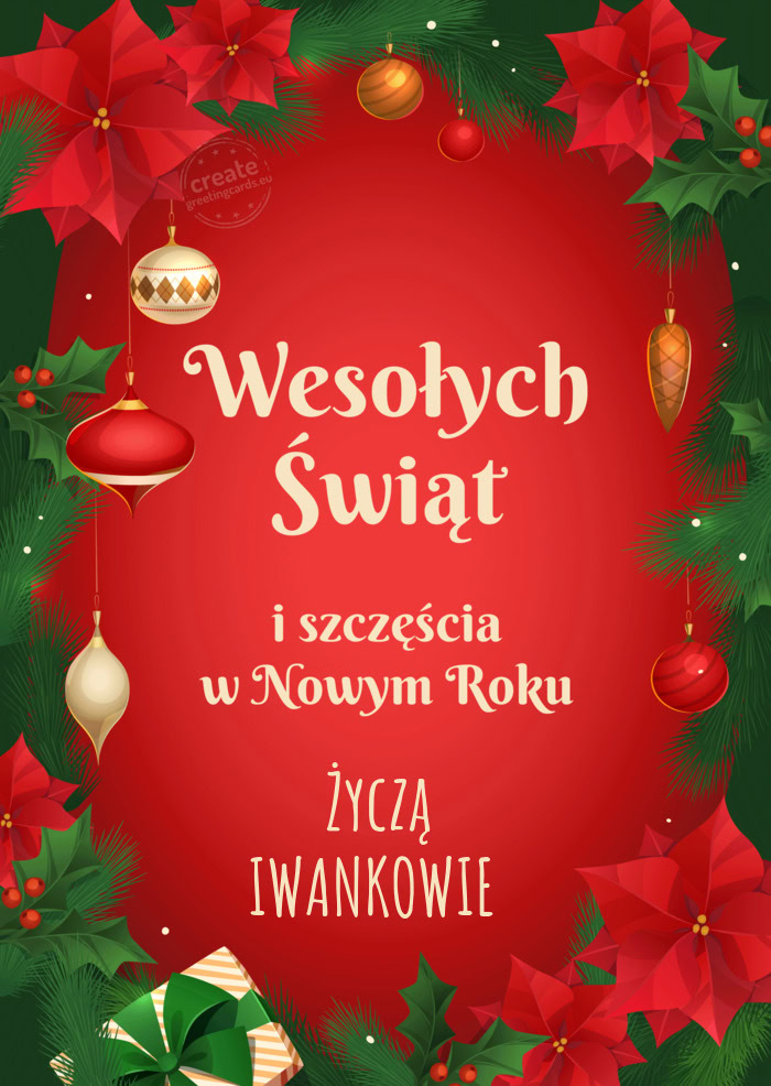 Życzą IWANKOWIE