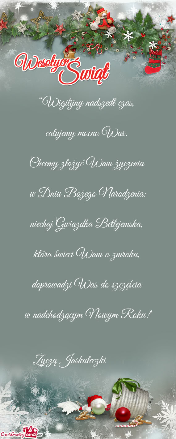 Życzą Jaskułeczki ❤️❤️