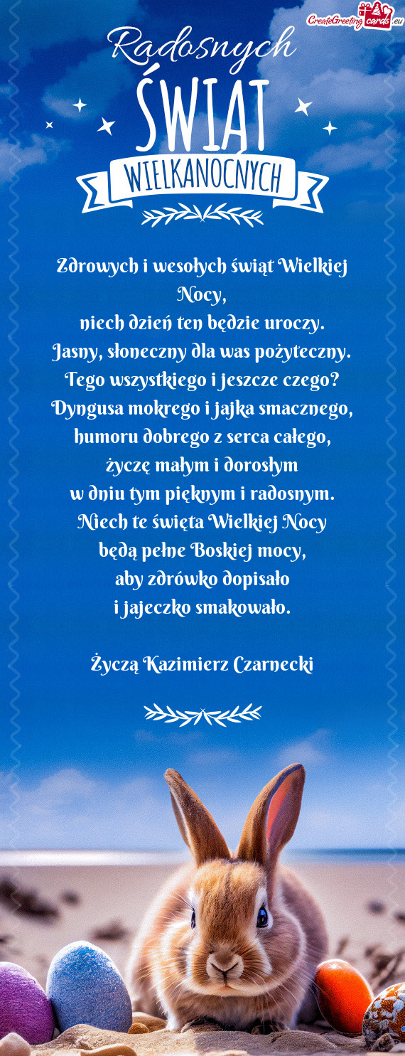Życzą Kazimierz Czarnecki