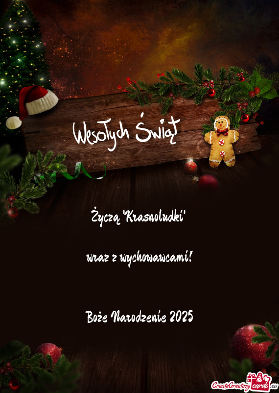 Życzą "Krasnoludki"