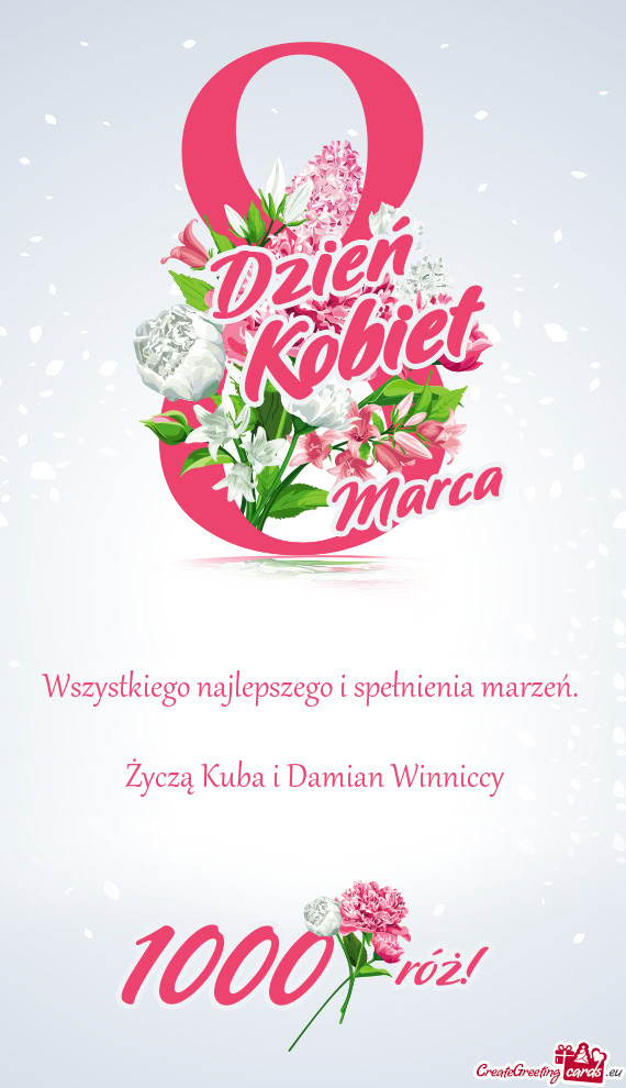 Życzą Kuba i Damian Winniccy