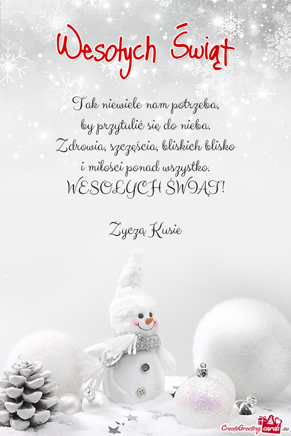 Życzą Kusie