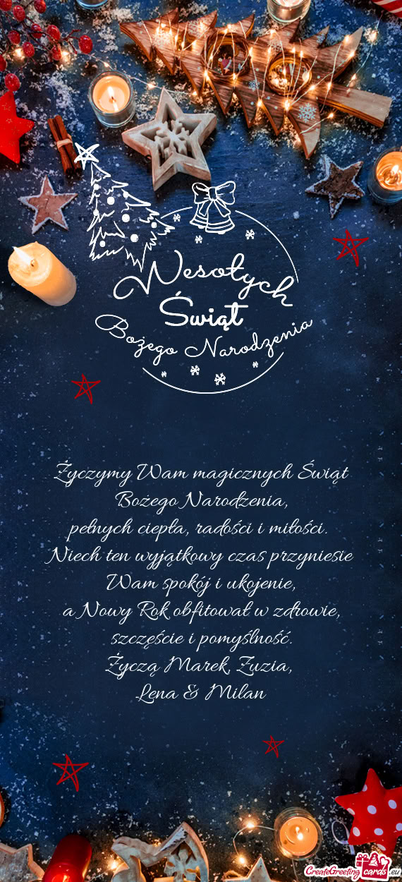 Życzą Marek, Zuzia