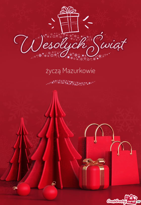 życzą Mazurkowie