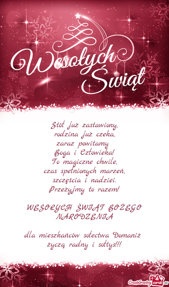 Życzą radny i sołtys