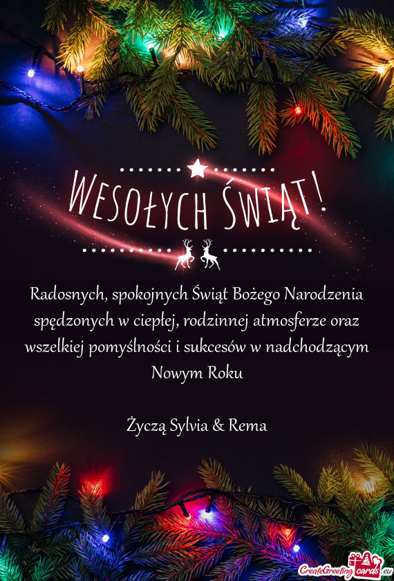 Życzą Sylvia & Rema