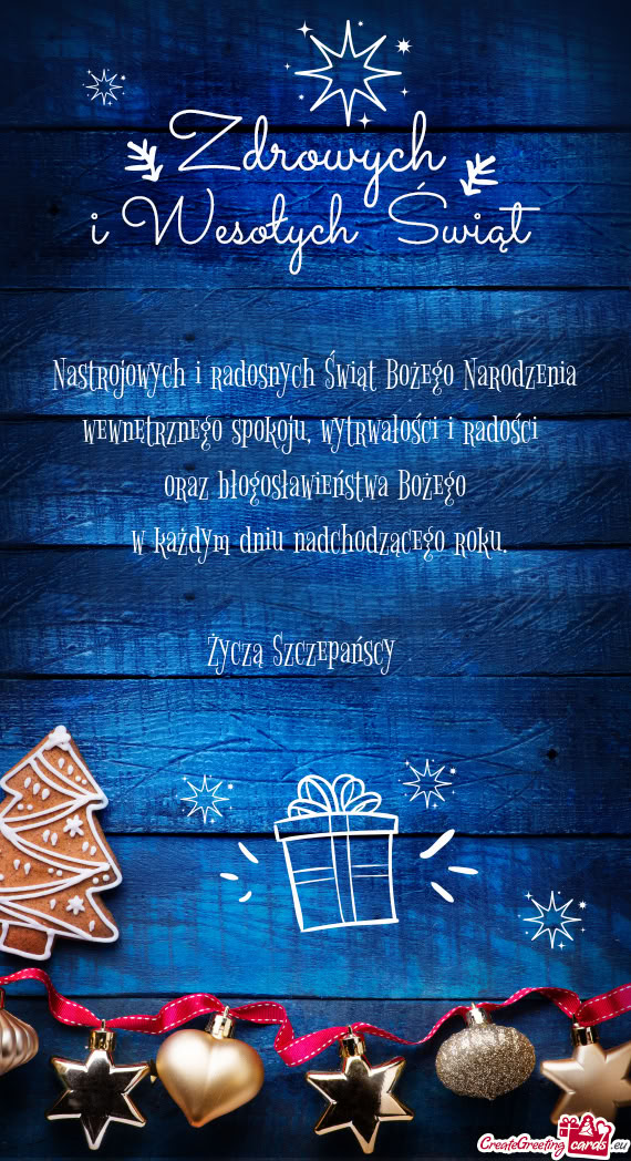 Życzą Szczepańscy 🎄✨️