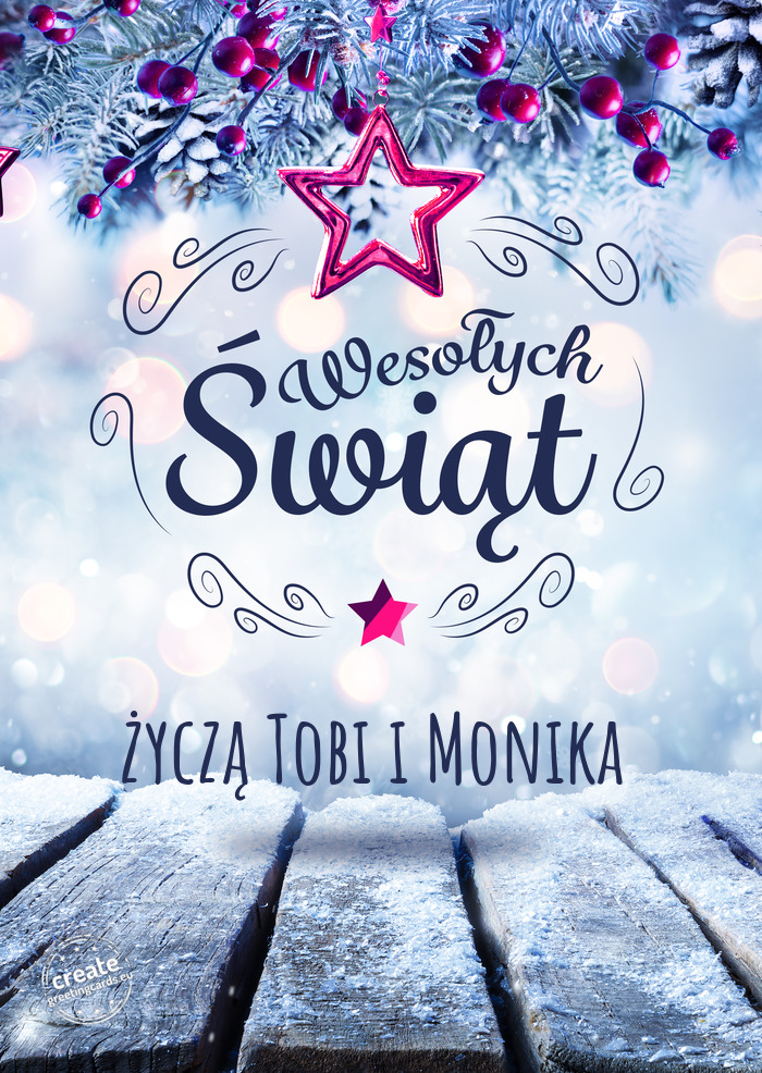 Życzą Tobi i Monika