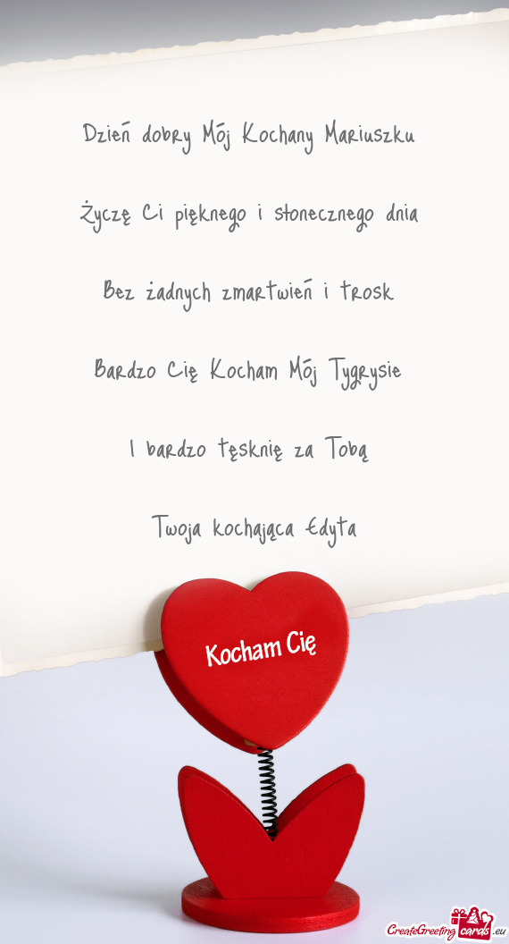 Życzę Ci pięknego i słonecznego dnia