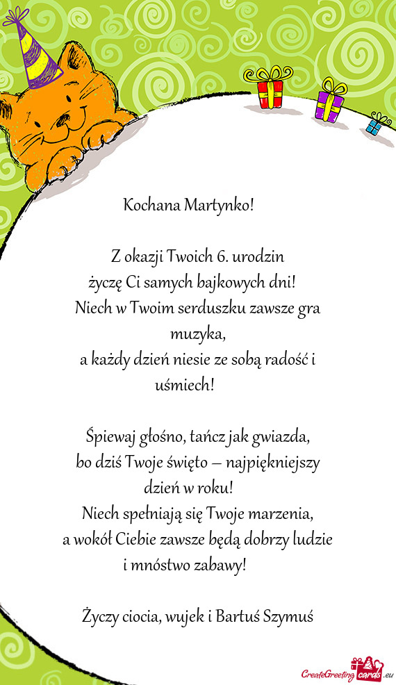 Życzę Ci samych bajkowych dni! 🌈