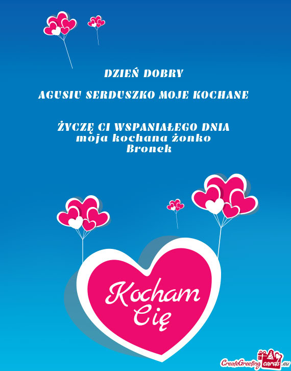 ŻYCZĘ CI WSPANIAŁEGO DNIA