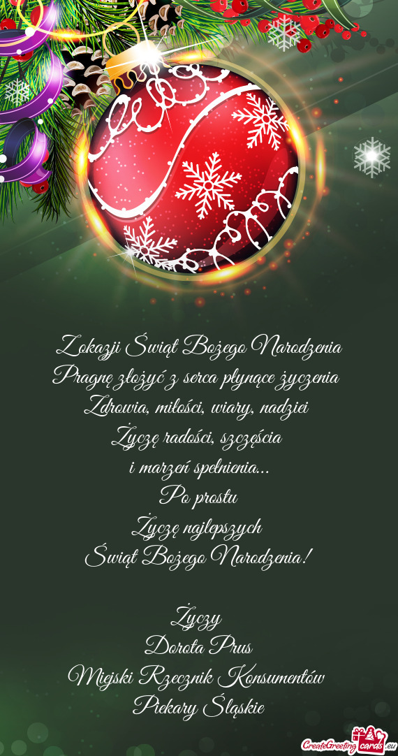 Życzę radości, szczęścia