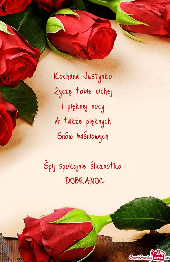 Życzę tobie cichej
