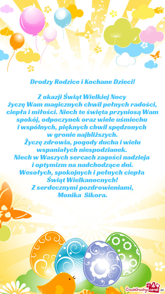 Życzę Wam magicznych chwil pełnych radości, ciepła i miłości. Niech te święta przyniosą Wa