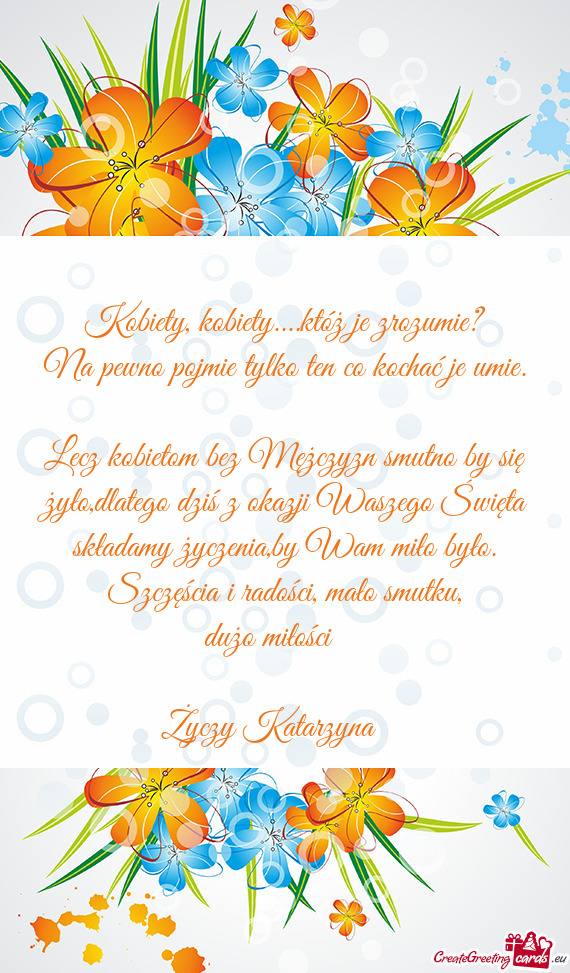 Życzenia,by Wam miło było