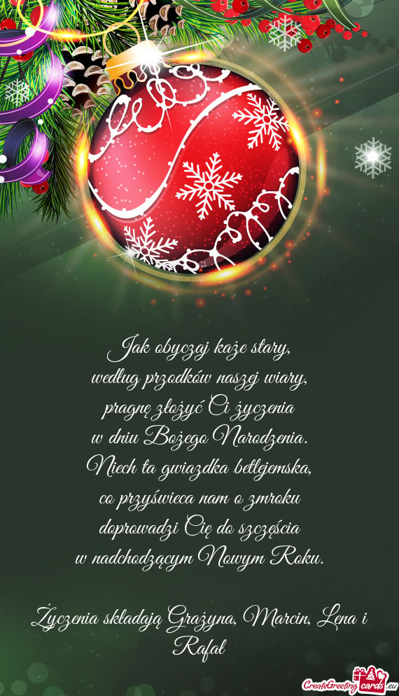 Życzenia składają Grażyna