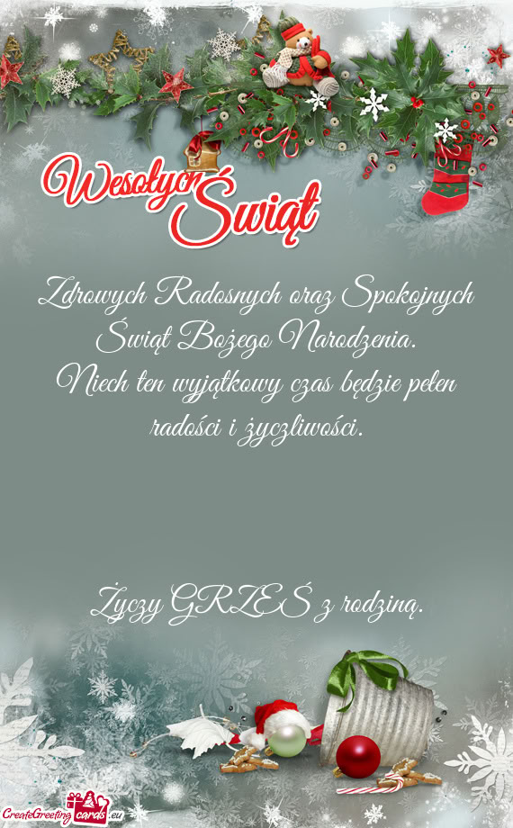 Życzliwości.  Życzy