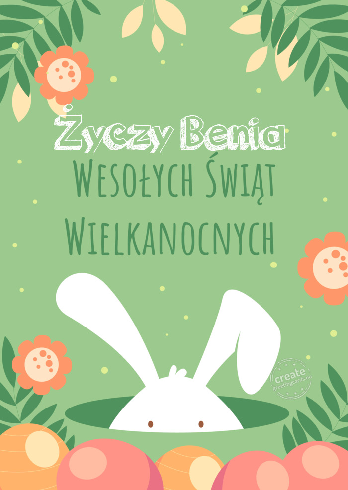 Życzy Benia