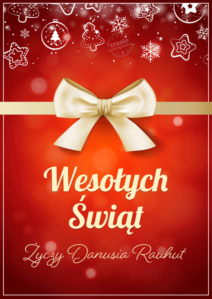 Życzy Danusia Rauhut