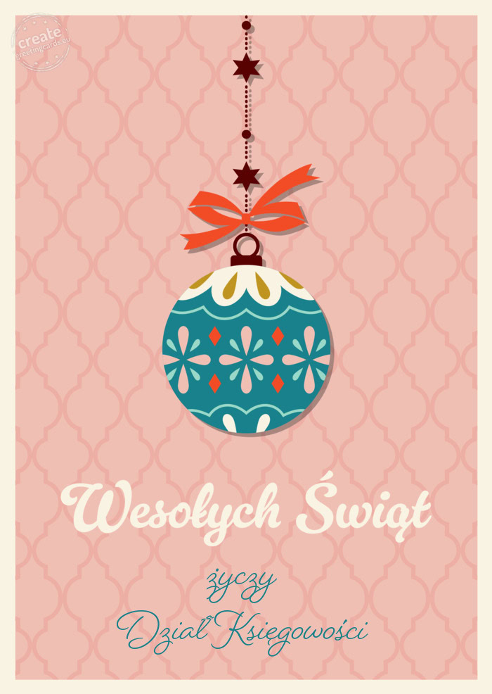 życzy Dział Księgowości