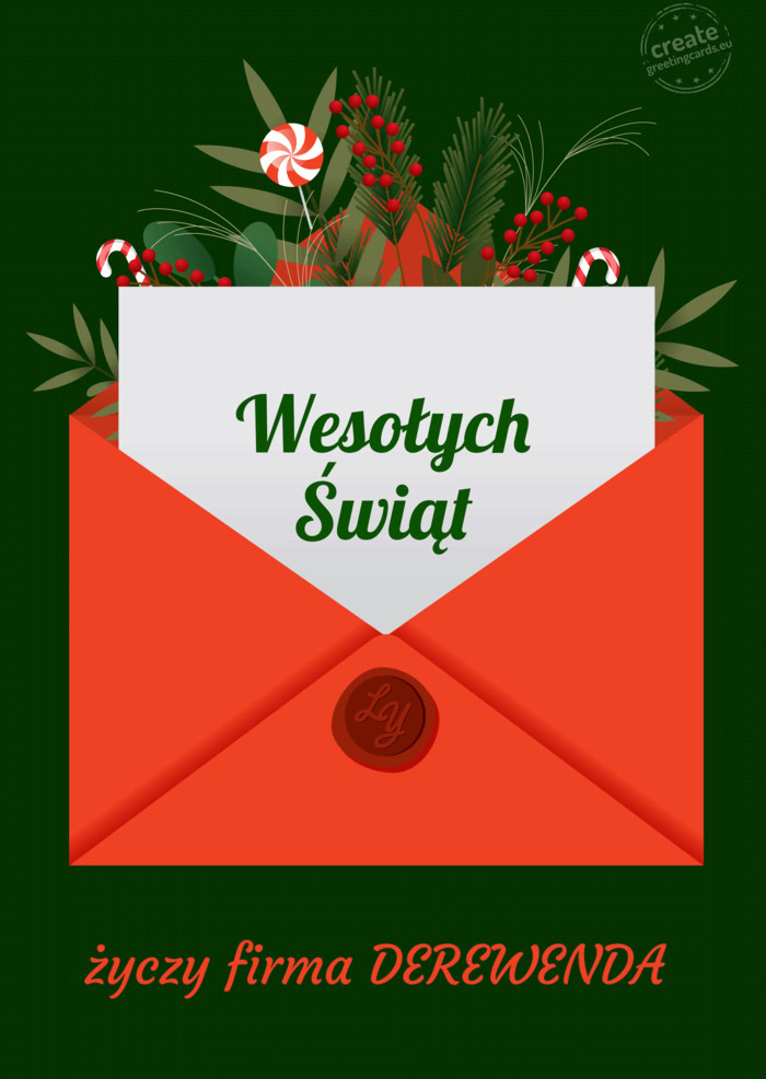 życzy firma DEREWENDA