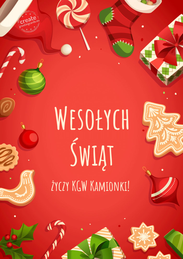 życzy KGW Kamionki!
