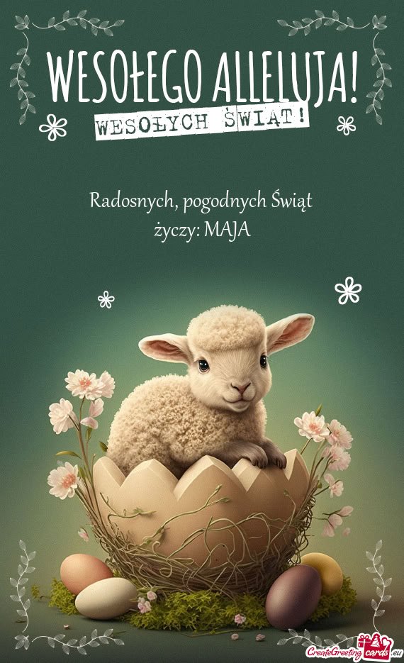 Życzy: MAJA