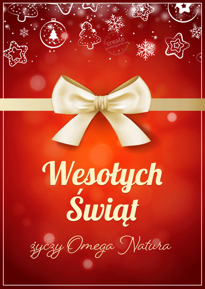 życzy Omega Natura