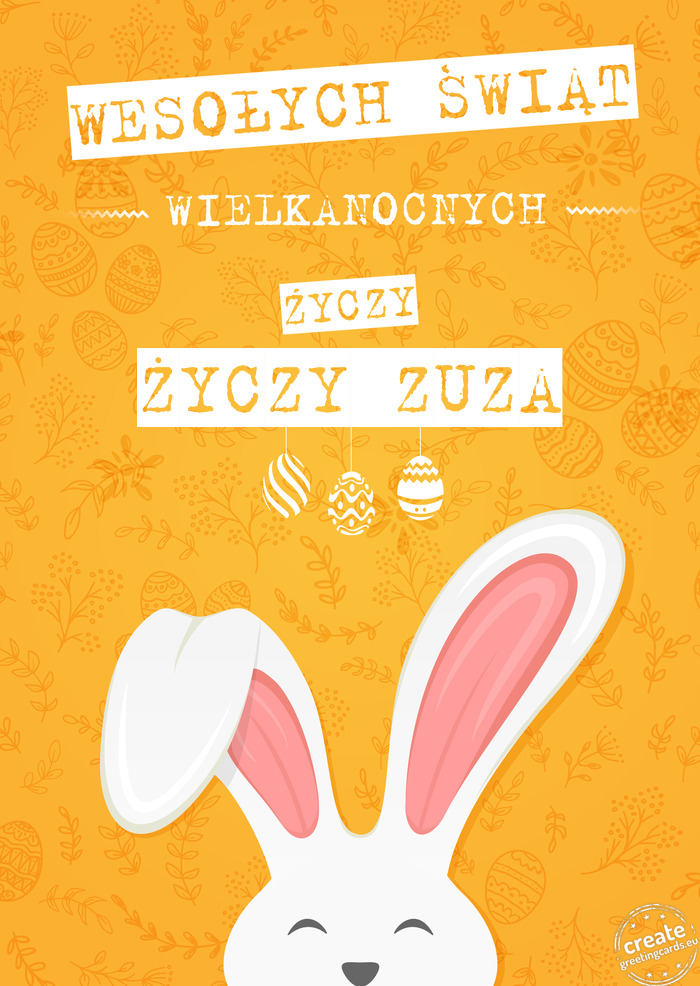 życzy Zuza Życzy wesołych Świąt