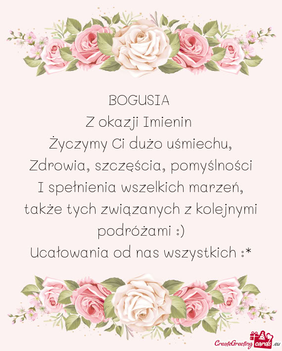 Życzymy Ci dużo uśmiechu