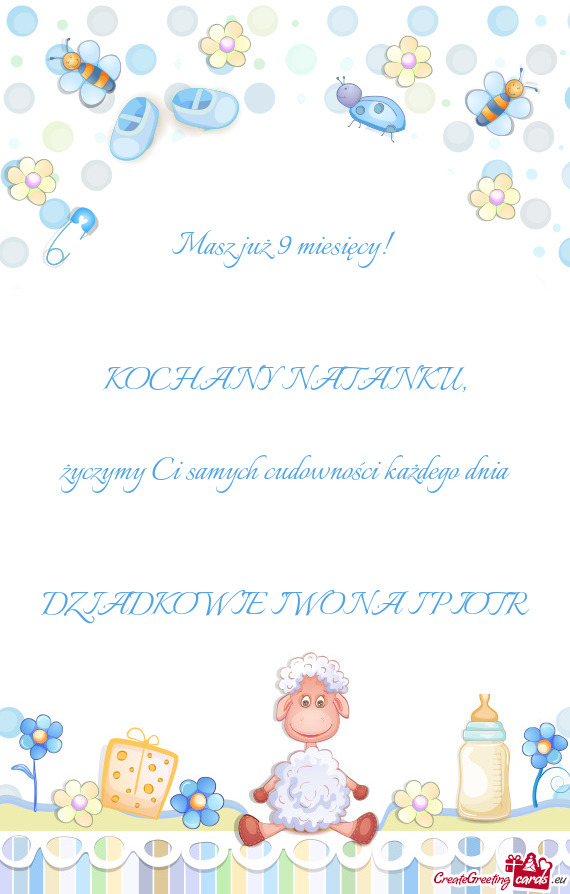 Życzymy Ci samych cudowności każdego dnia