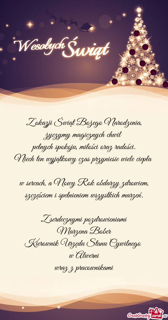 Życzymy magicznych chwil