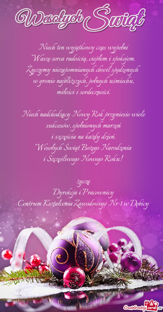 Życzymy niezapomnianych chwil spędzonych