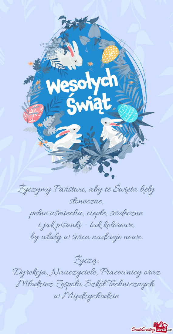 Życzymy Państwu, aby te Święta bęły słoneczne