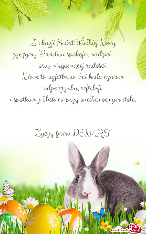 Życzymy Państwu spokoju, nadziei   oraz niegasnącej radości