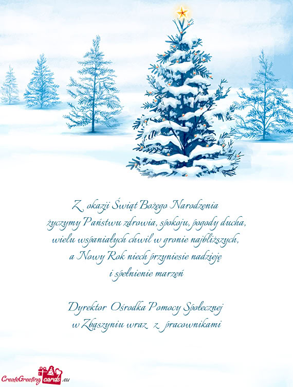 Życzymy Państwu zdrowia, spokoju, pogody ducha, wielu wspaniałych chwil w gronie najbliższych