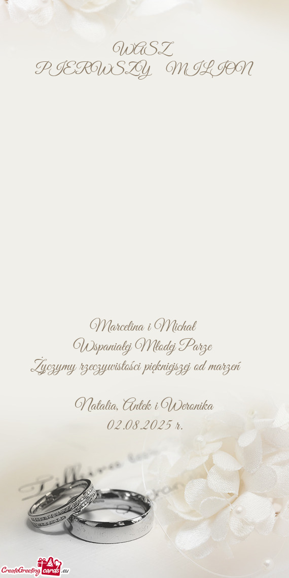 Życzymy rzeczywistości piękniejszej od marzeń 😍