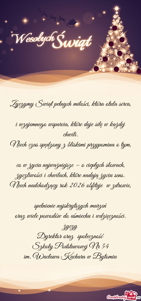 Życzymy Świąt pełnych miłości, która otula serca