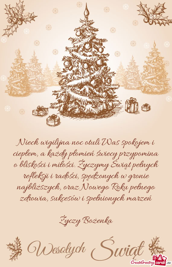 Życzymy Świąt pełnych refleksji i radości