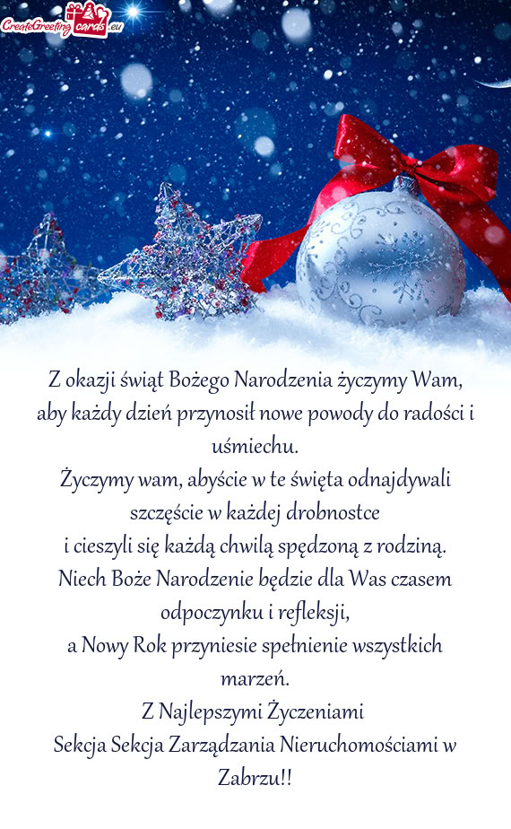 Życzymy wam, abyście w te święta odnajdywali szczęście w każdej drobnostce