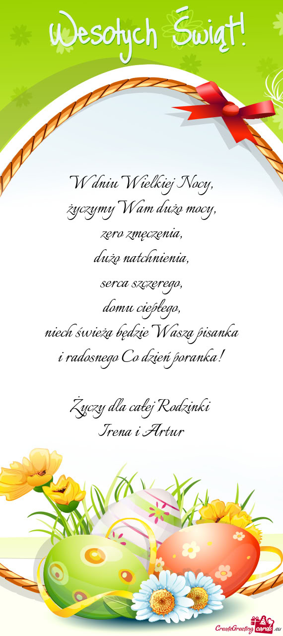 Życzymy Wam dużo mocy