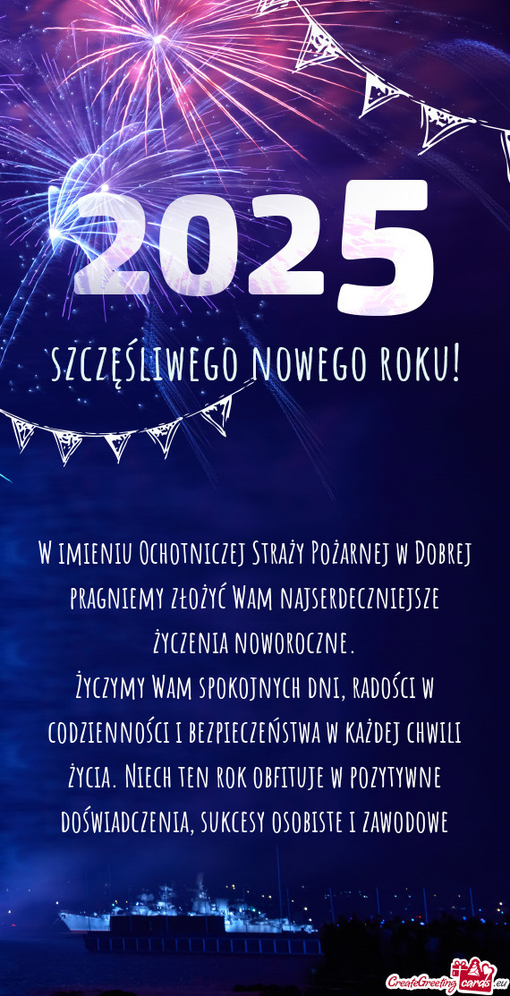 Życzymy Wam spokojnych dni, radości w codzienności i bezpieczeństwa w każdej chwili życia. Nie