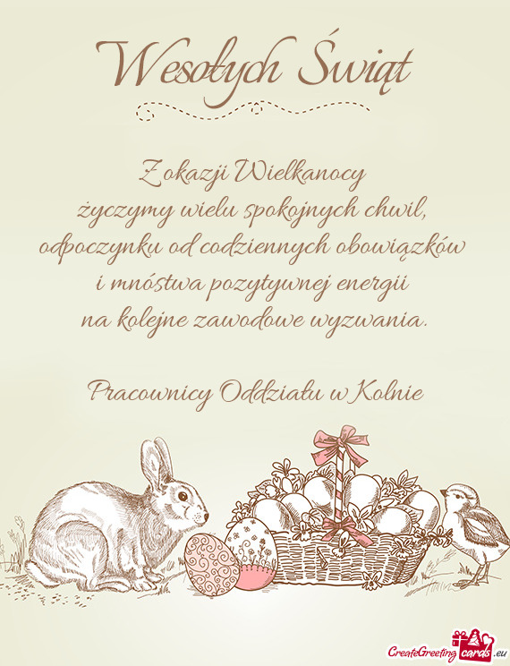 Życzymy wielu spokojnych chwil